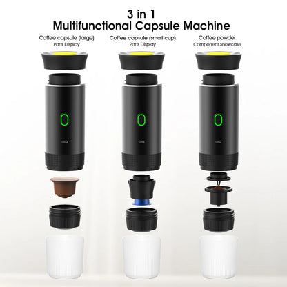 Tripresso™ Wireless 3-in-1 Portable Coffee Maker