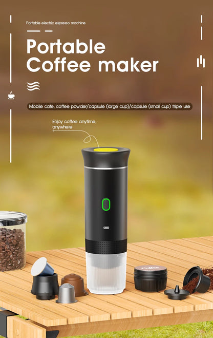 Tripresso™ Wireless 3-in-1 Portable Coffee Maker